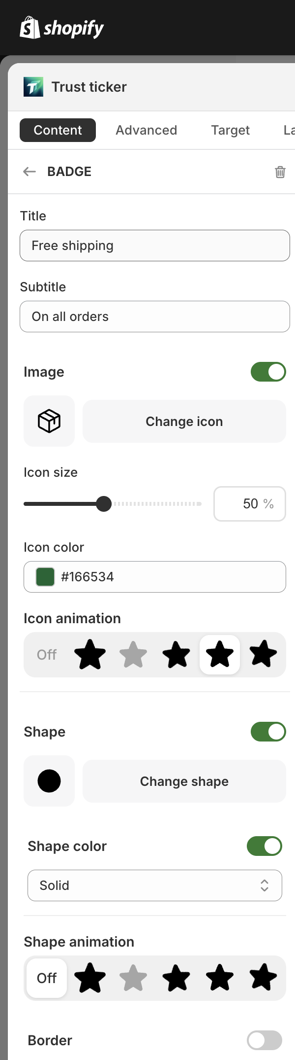 Single child item field editor