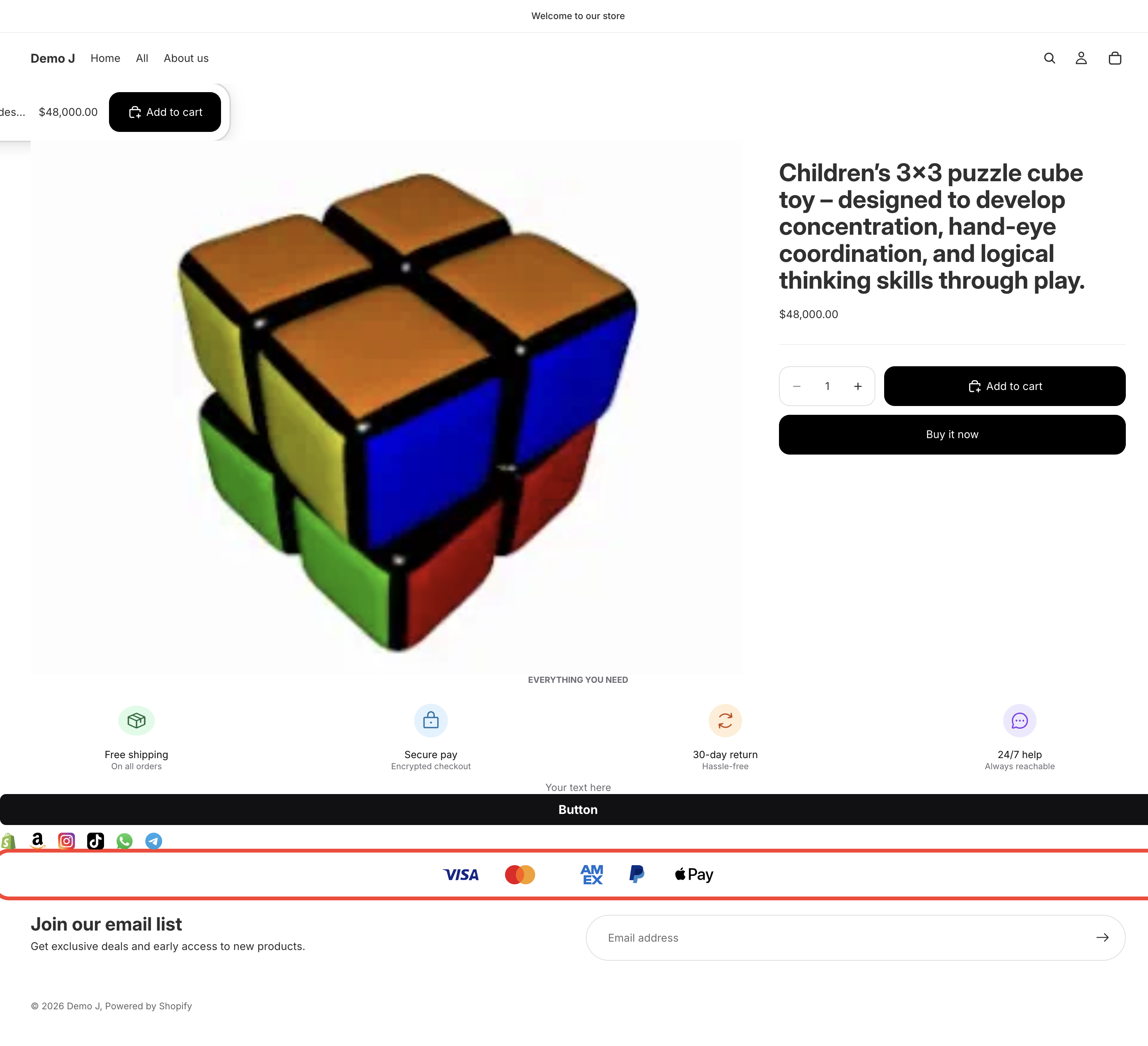 dynamic mode rendering (same block displays different methods per shop)